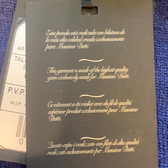 Massimo Dutti Wool Blend  Lace Details Crewneck Sweater S - Picture 7 of 12